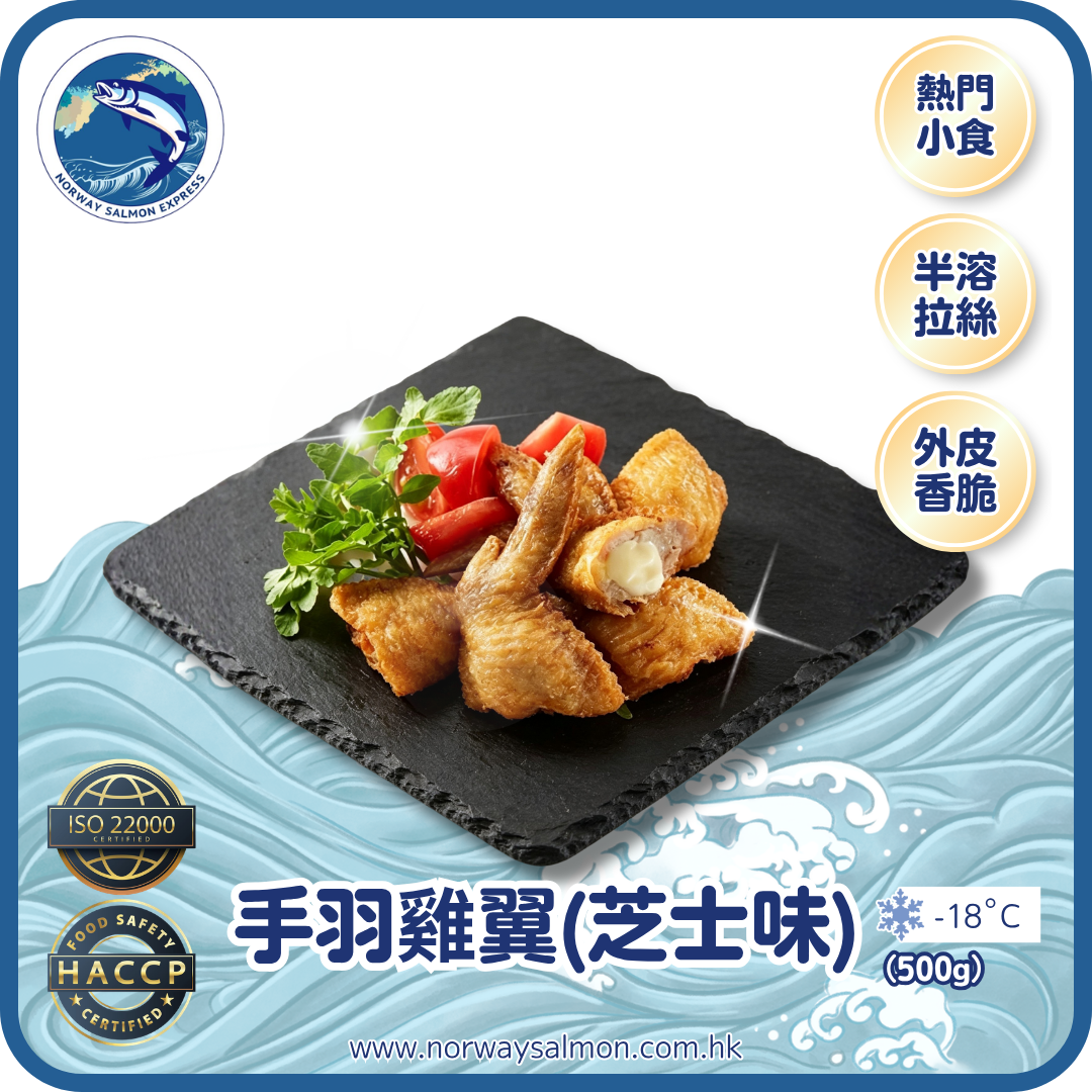 手羽芝士雞翼餃子 - 10隻 (500g)