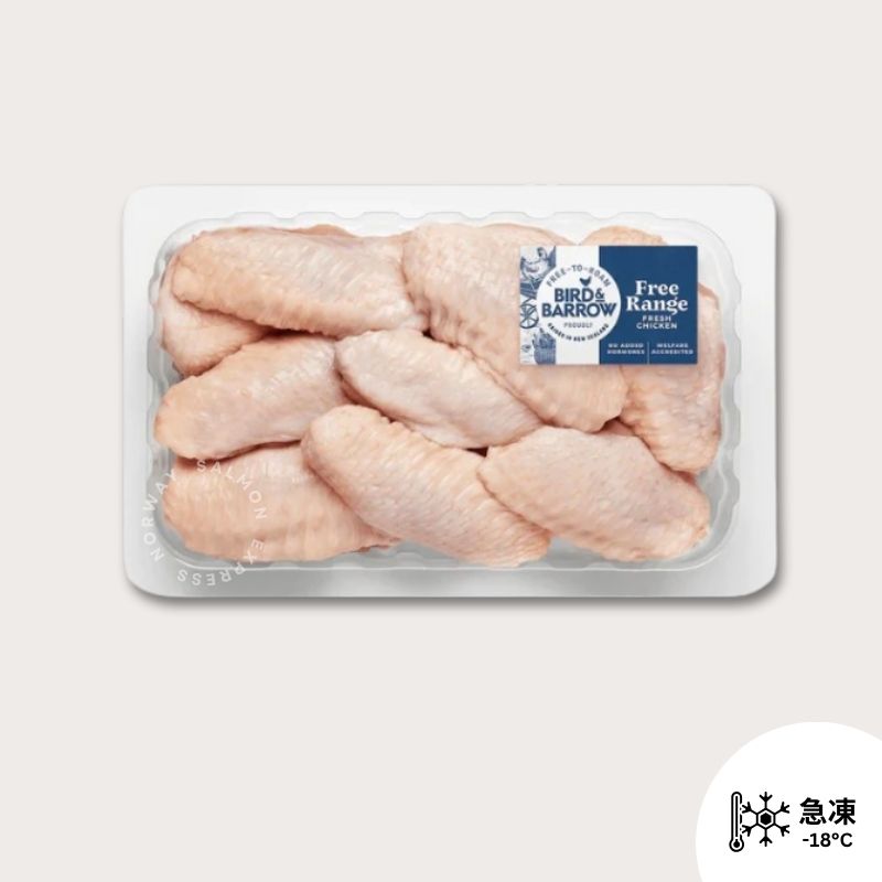 BIRD & BRROW 紐西蘭無激素走地雞中翼 400g