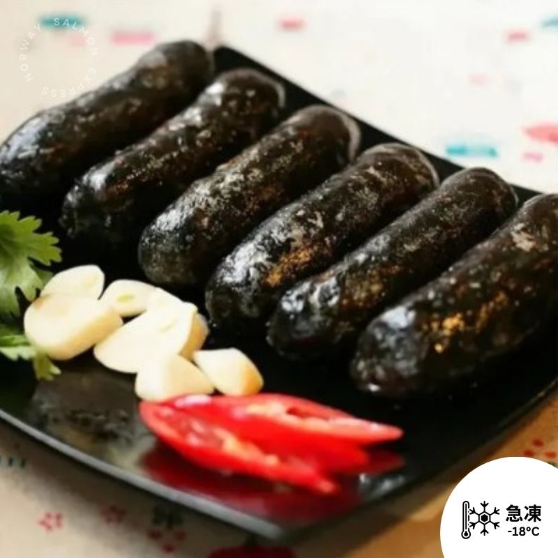 純天然墨魚汁香腸(300g)(6條) #黑過墨汁