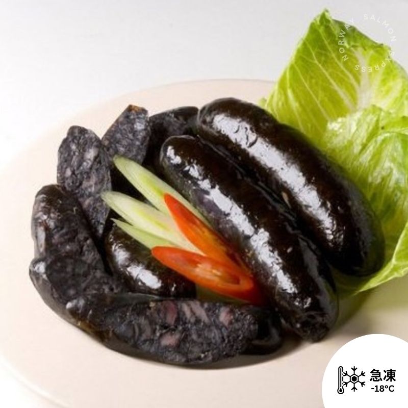 純天然墨魚汁香腸(300g)(6條) #黑過墨汁
