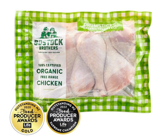 BOSTOCKS 紐西蘭有機雞下脾 500g