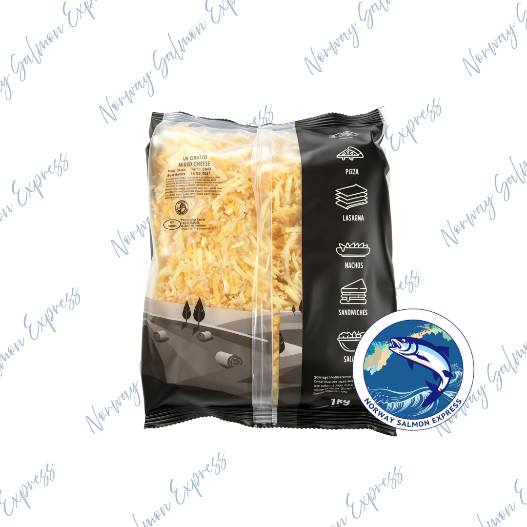 Masters from Europe - 英國車打及馬蘇里拉芝士碎(1kg)(急凍-18° C)