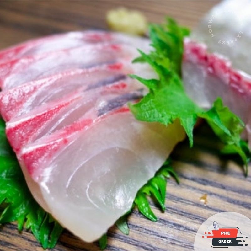 【預訂款】日本原條深海池魚(縞鰺)1.2-1.6kg (免費代切) (約4-6個工作天)