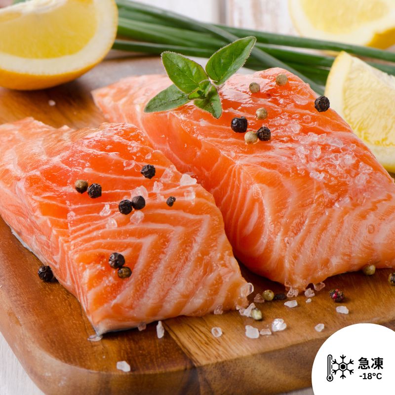 優質挪威頂級三文魚柳扒(去骨帶皮) (250g)