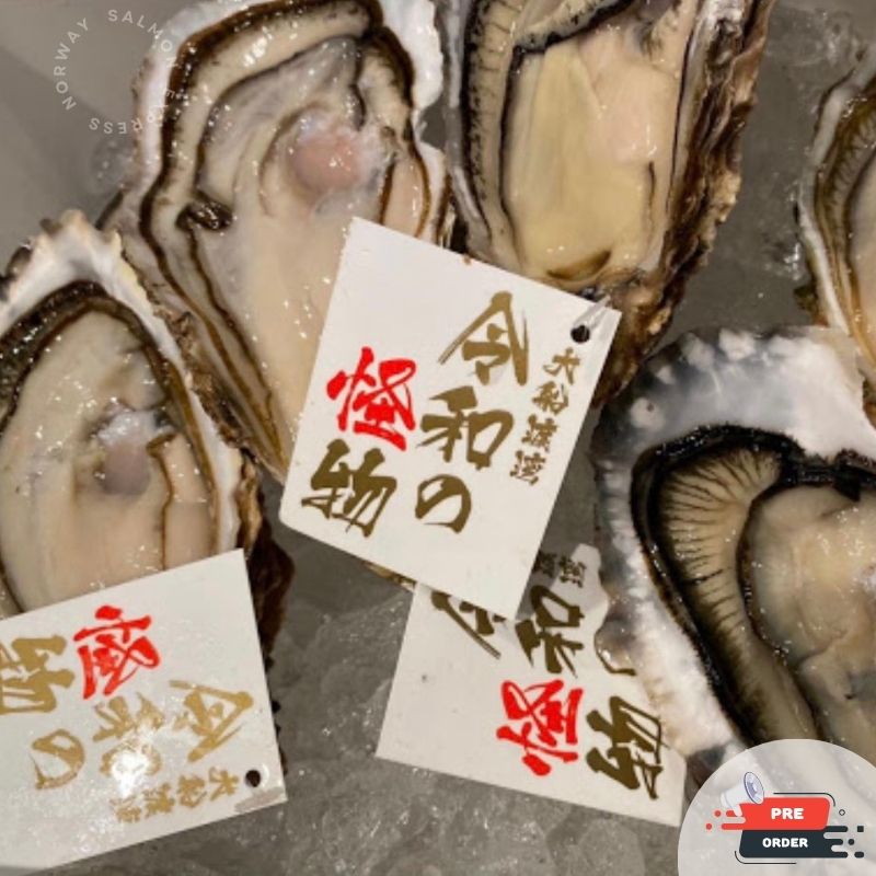 【預訂款】日本令和之怪物生蠔 (30入/1箱/6kg) (約4-6個工作天)