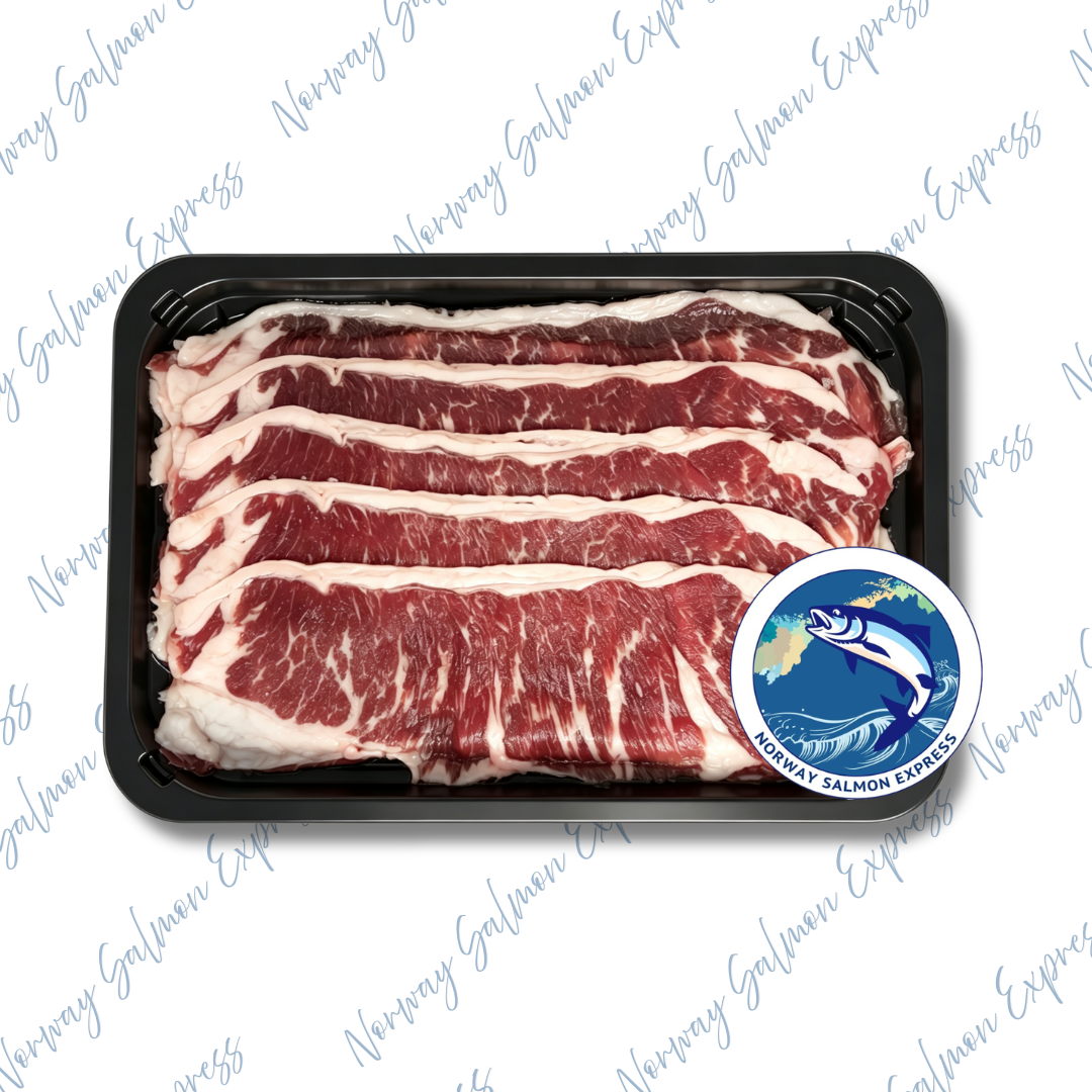 美國安格斯牛頸脊肥牛片 (180g)