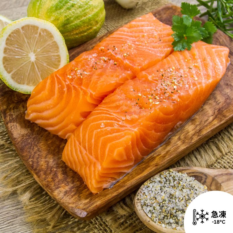 優質挪威頂級三文魚柳扒(去骨帶皮) (250g)