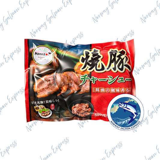 Manna J - 日式醬油叉燒片 (500g)(急凍-18°C)