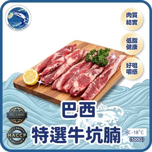 原條 - 巴西特選牛坑腩 (500g)
