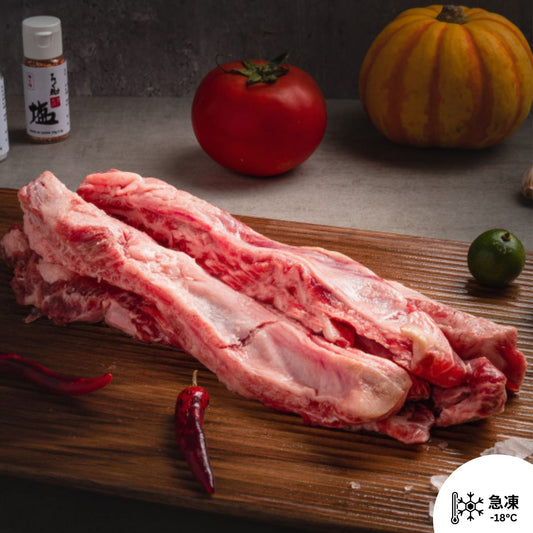 西班牙伊比利亞黑毛豬肋條肉 400g up