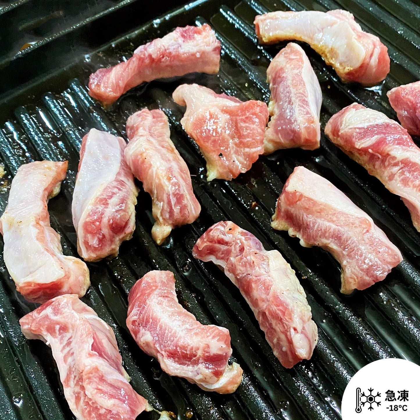 西班牙伊比利亞黑毛豬肋條肉 400g up