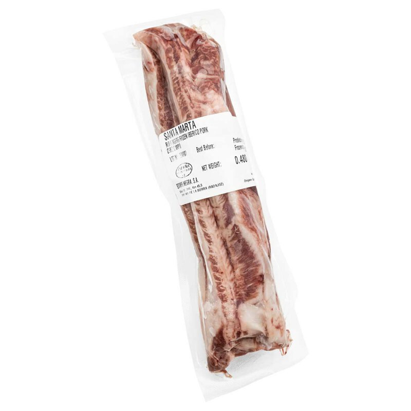 西班牙伊比利亞黑毛豬肋條肉 400g up