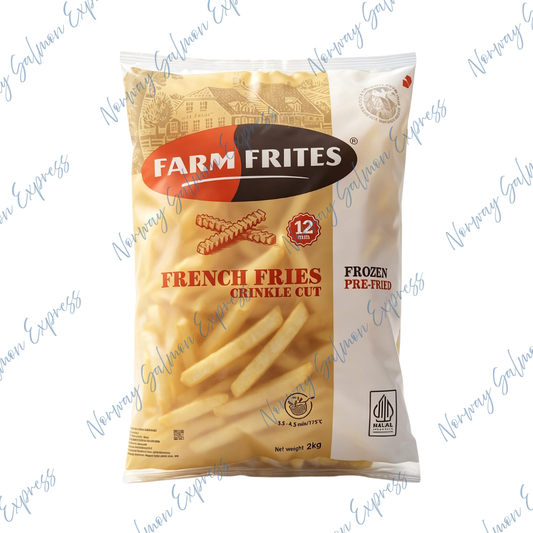 FARM FRITES - 荷蘭波浪切12mm薯條(2kg)(急凍-18° C)