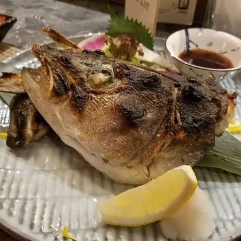 漁鮮快遞 - 油甘魚魚頭 1隻 400g up (未開邊)(未去鰓)