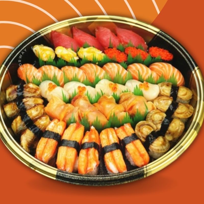 漁鮮快遞 - 古都壽司拼盤 38件 (手握壽司)