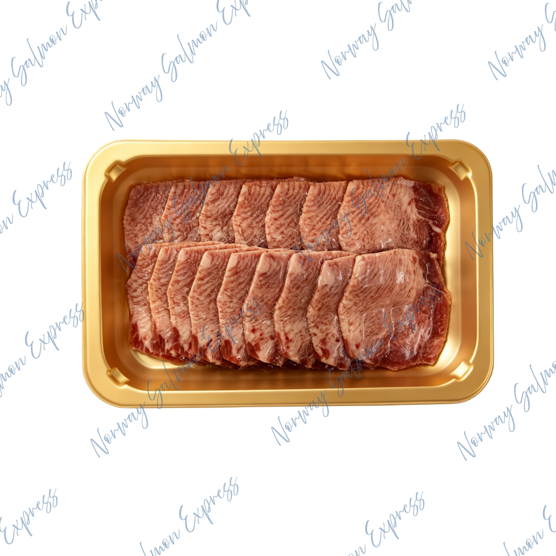 極上牛舌心切片(簿切)(15-20pcs/130g)(急凍-18°C)
