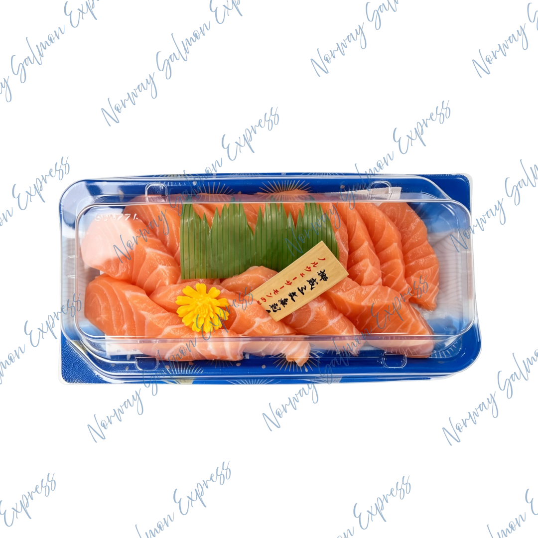 挪威三文魚刺身 (約7-10片)(200g)(冰鮮0-4° C)