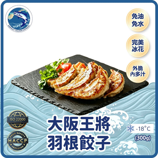 大阪王將 - 羽根餃子 (300g+/12隻)(急凍-18°C)