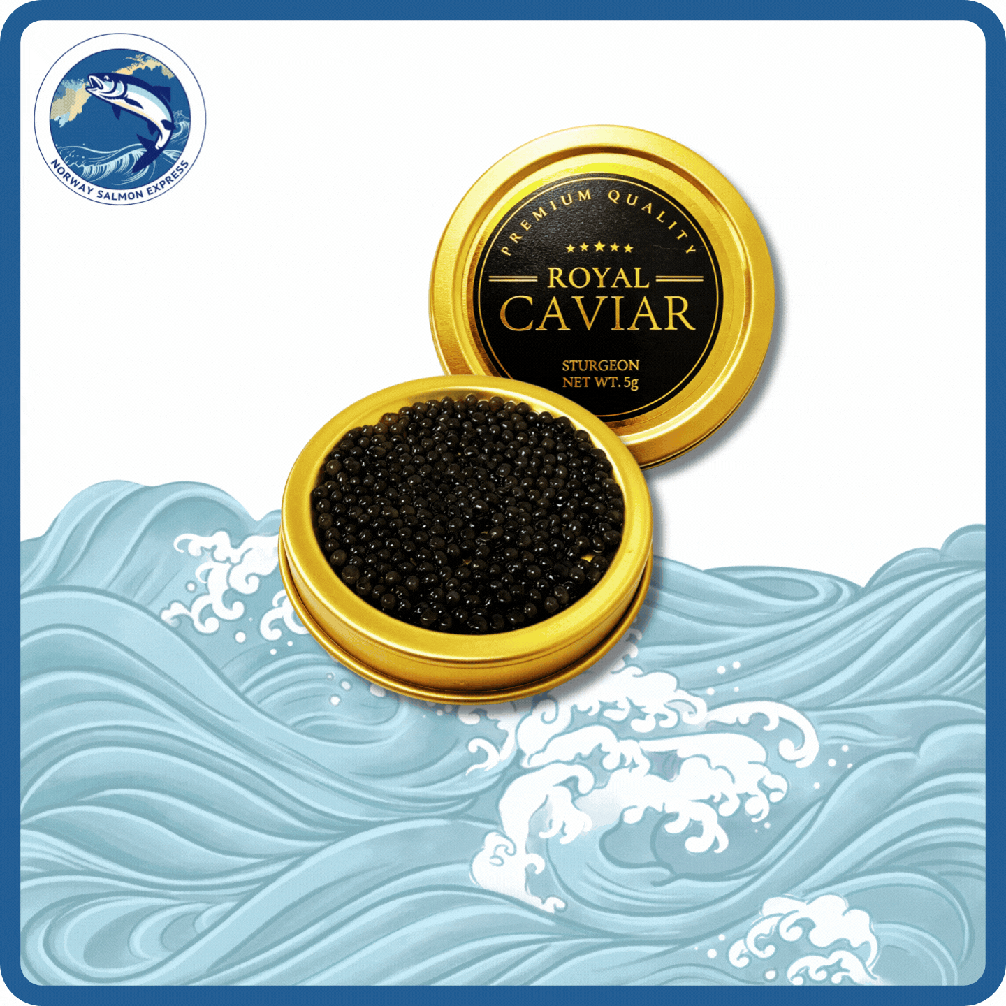 Royal Caviar - 魚子醬(5g)(冰鮮0-4° C)