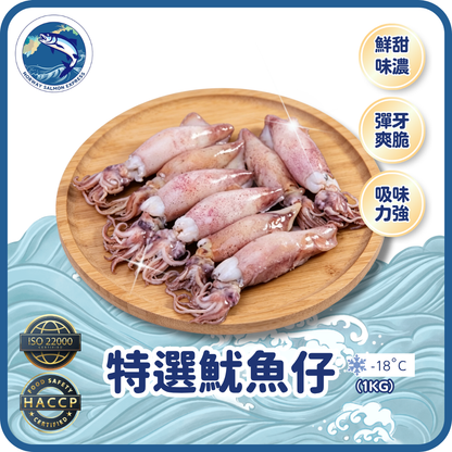 特選魷魚仔 (1kg)