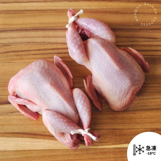 法國無激素鵪鶉 2隻