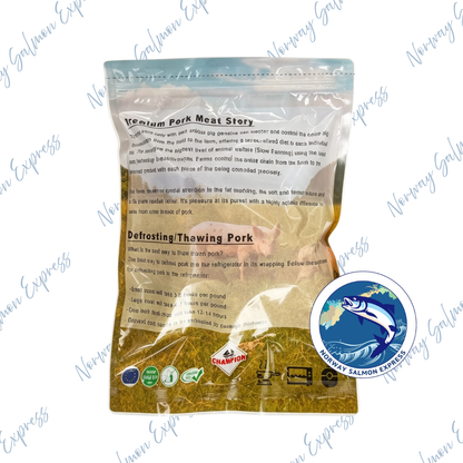 Champion - 西班牙無激素豬梅肉扒(3-4PCS/400G)(急凍-18°C)