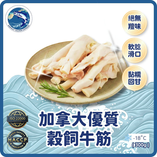 加拿大優質穀飼牛筋(300g)(急凍-18°C)
