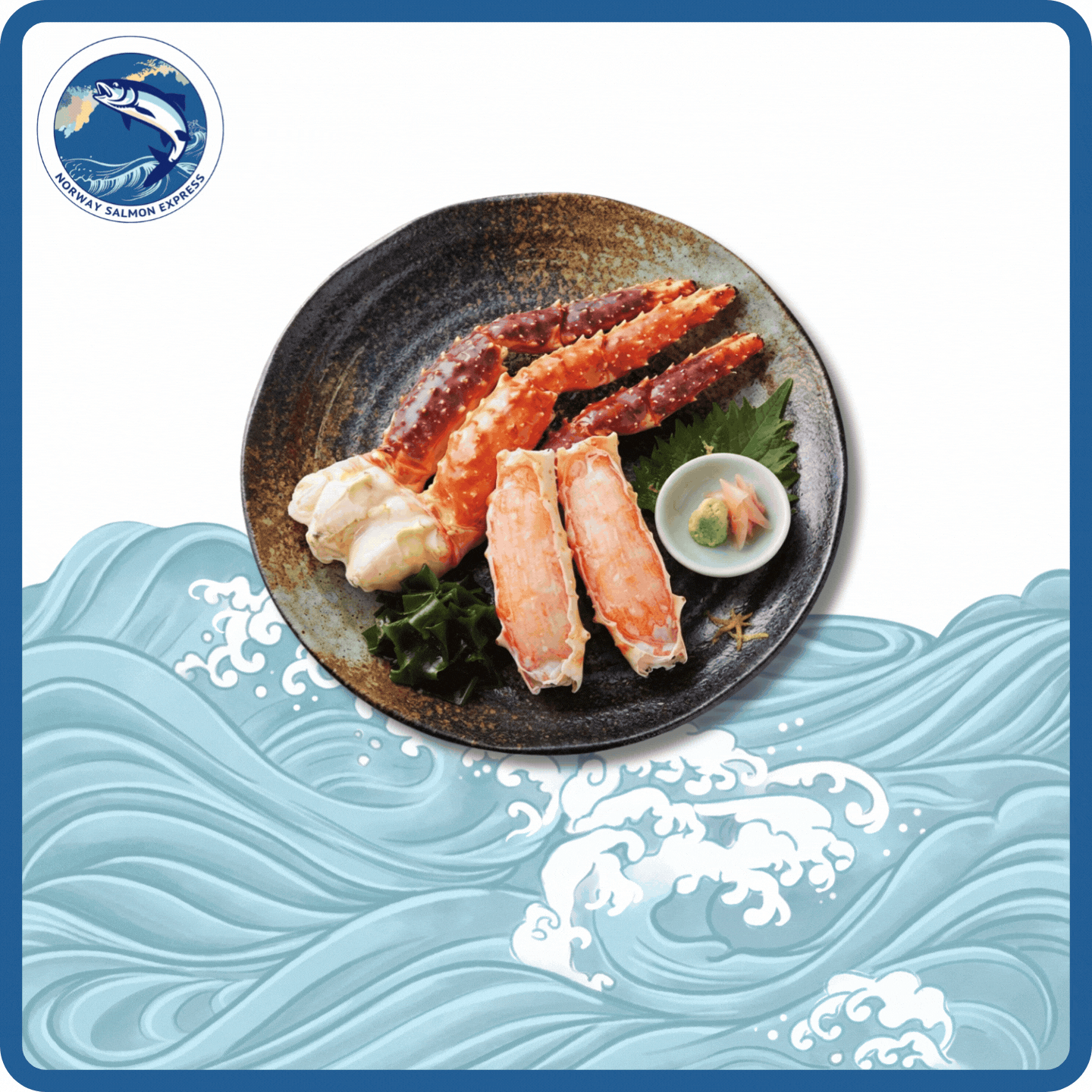 俄羅斯皇帝熟蟹腳(日本加工)(800g)(急凍-18°C)