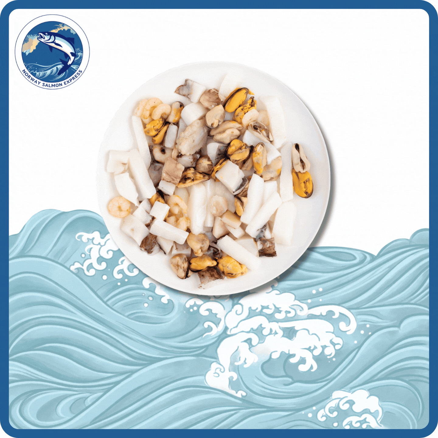 海鮮雜錦 454g(魷魚/蝦/蛽)