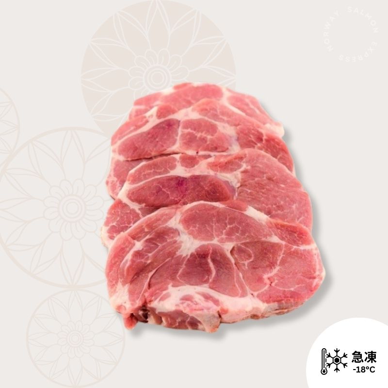 西班牙天然無激素豬梅肉扒400g (3-4塊)