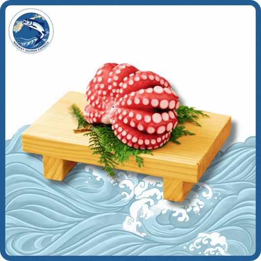 日本北海道原隻大八爪魚(400g+)(冷凍0-4°C)
