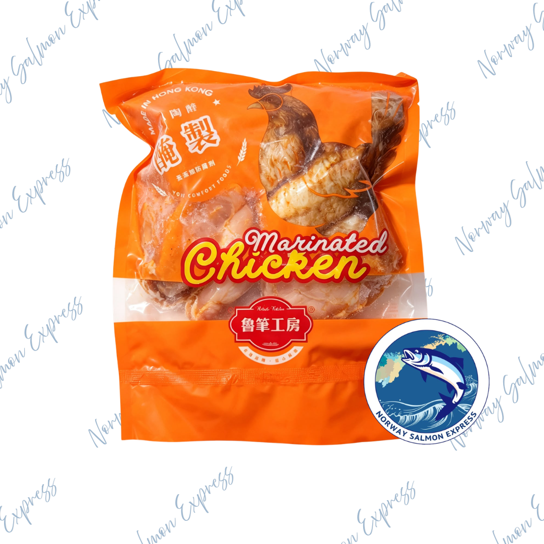 魯筆工房 - 波蘭無激素生蒜茸雞中翼(9-10pcs/454g)(急凍-18°C)