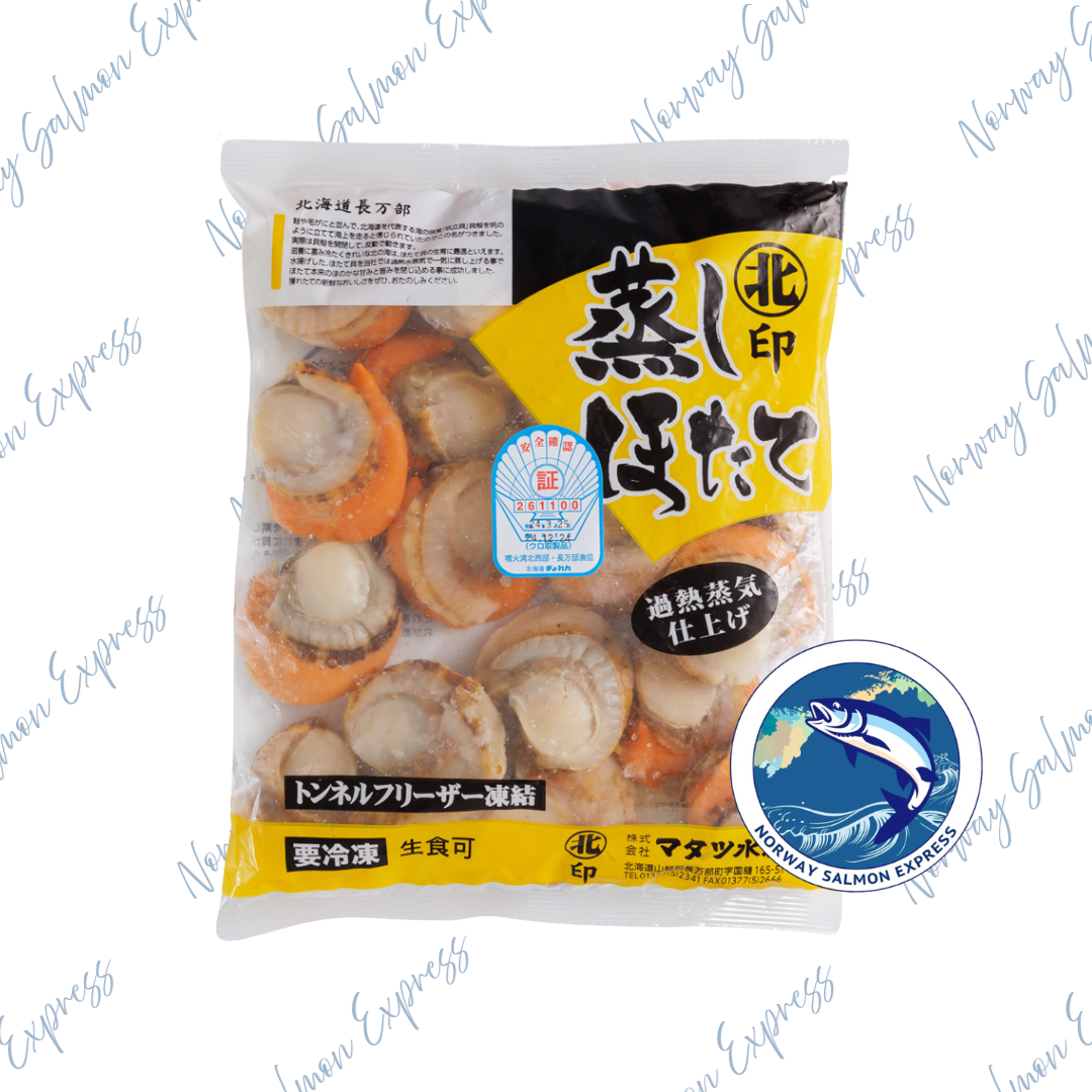 北海道2L特大熟帆立貝 (800g)
