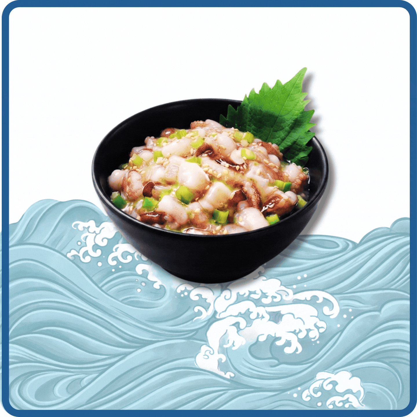 (熟)芥辣八爪魚(1kg)(急凍-18°C)