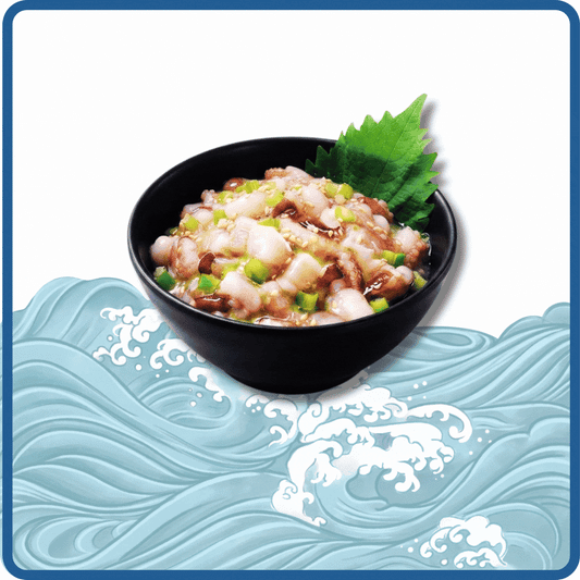 (熟)芥辣八爪魚(1kg)(急凍-18°C)