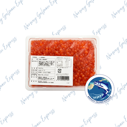 日本三文魚籽(大粒)醬油漬(500g)(急凍-18°C)