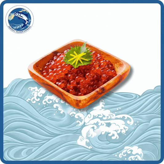 日本三文魚籽(鱒魚籽)醬油漬(250g)(急凍-18°C)