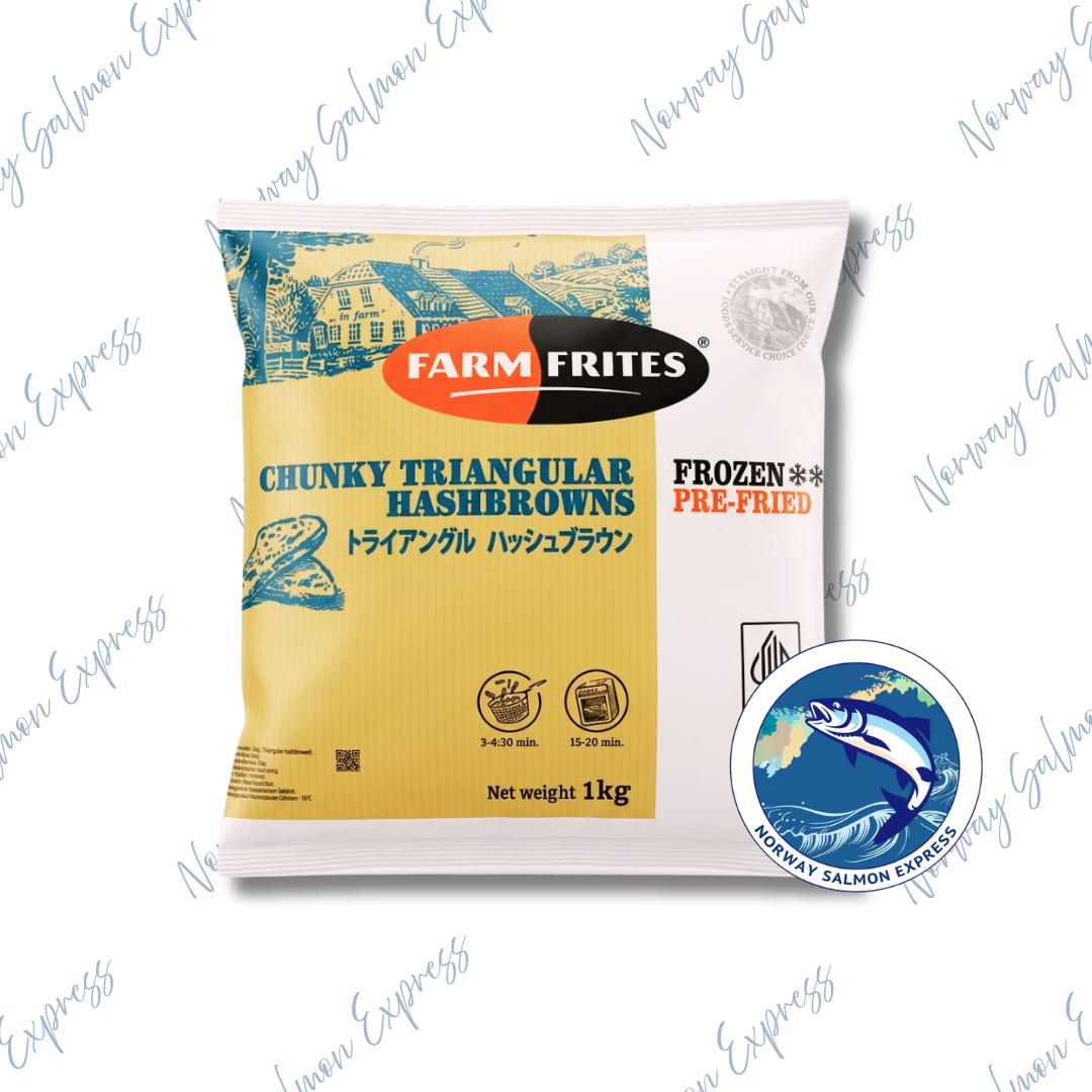 FARM FRITES - 比利時三角薯餅(1kg)(急凍-18°C)