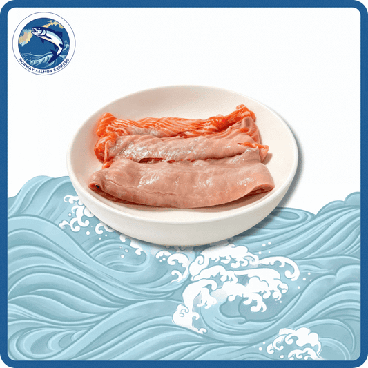 【需預訂】挪威三文魚雜 - 肉邊皮夾肉 (300g)