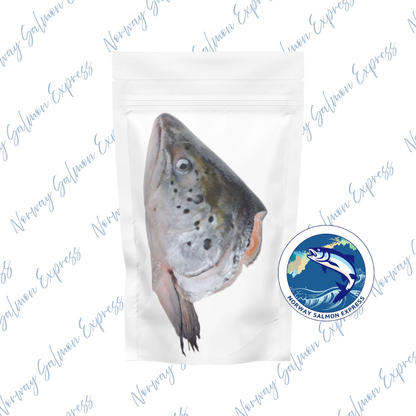 挪威急凍連鰓三文魚頭(約300-400克)(急凍-18° C)