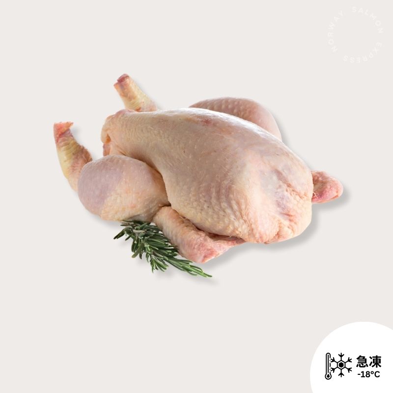 法國原隻Doux走地雞(原隻去頭去內臟) 約900g up