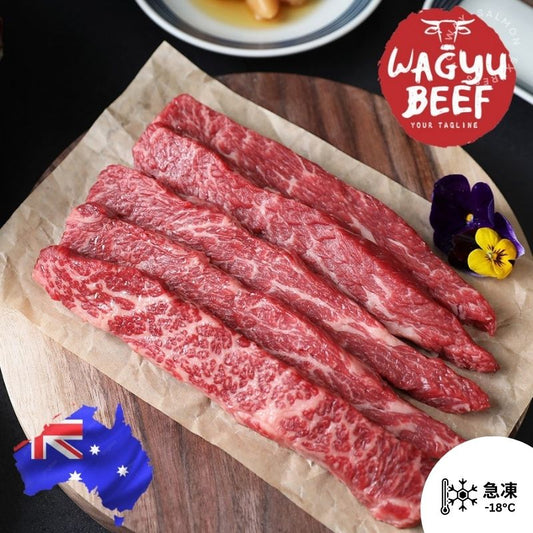 澳洲M6-7和牛肉眼蓋肥牛片 200g