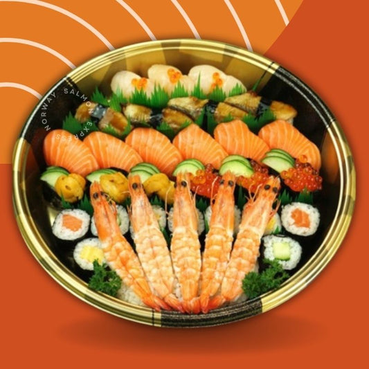 漁鮮快遞 - 京膳壽司拼盤 33件 (手握壽司)