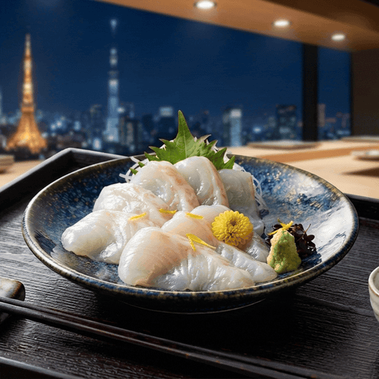 【需預訂】日本左口魚群邊 (500g)(急凍-18° C)